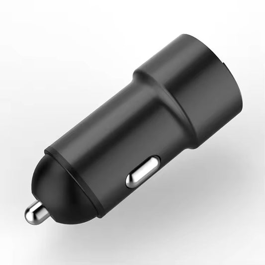 Hyperlink 3.4 Amp 2USB Car Charger with Dual USB Ports & USB-A to Type C - 3.4 Amp High-Speed Charging