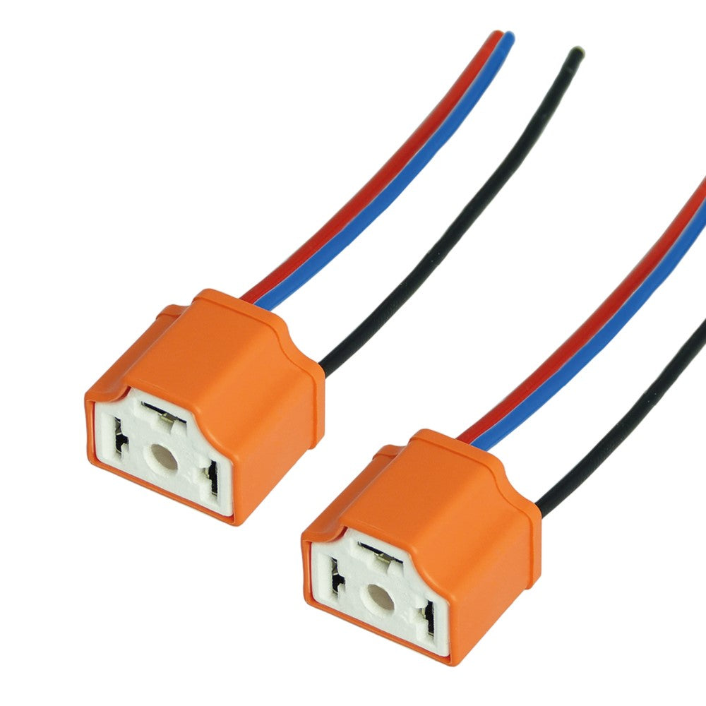 Fog Lamp and Headlights Coupler Connector – Heavy Duty Waterproof Wiring Socket for Car Fog Lights  and Headlights