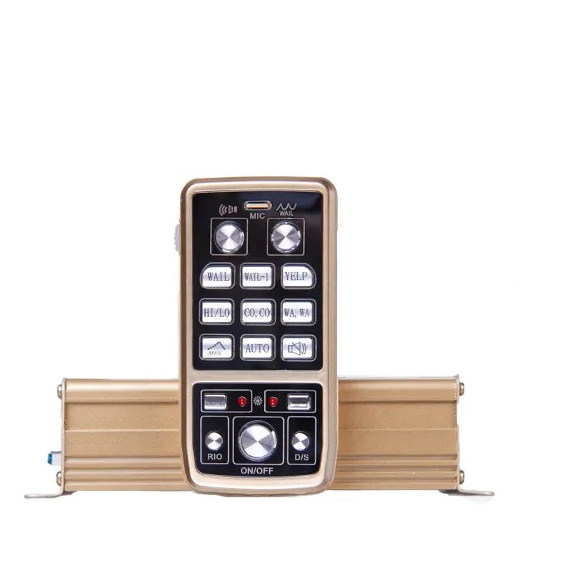 200W/400W Wireless Remote Control Siren Alarm System – Waterproof High-Power Emergency Alert with Long-Range Remote