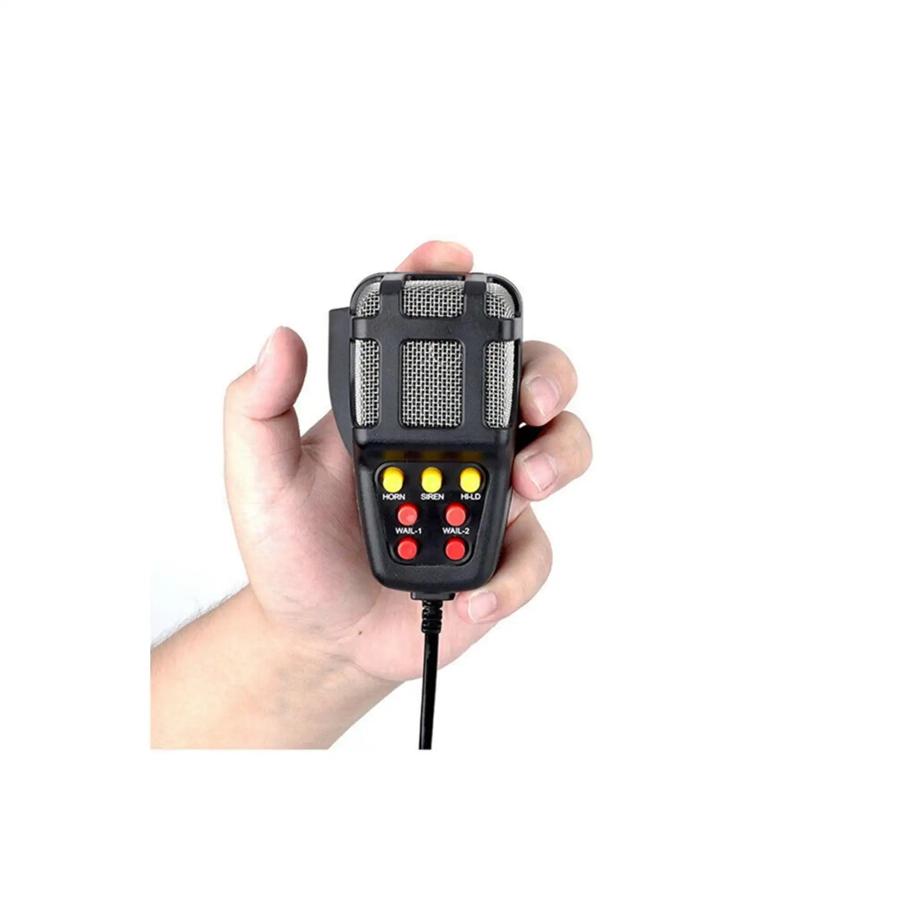 12V Car Horn Siren | 5 Tone Car Speaker with mic