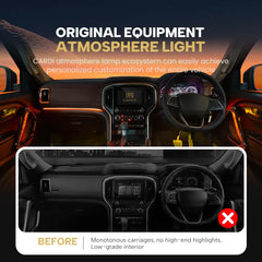 Cardi Ambient Smart LED Kit for Mahindra Scorpio N, 20-in-1 Atmosphere Lamp K4 Plus with App Control