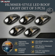 Hummer Style LED Roof Light (set of 5pcs)