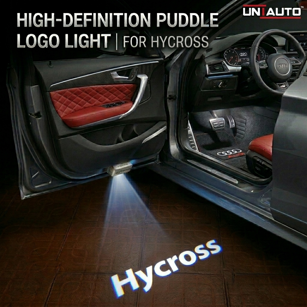 Shadow Light For Car | Plug N+ Play |Shadow/Ghost Light Projector for Car Door | Pack of 4
