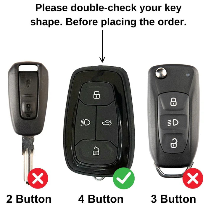 Metal Key Cover for TATA Sierra, Curvv and Curvv ev