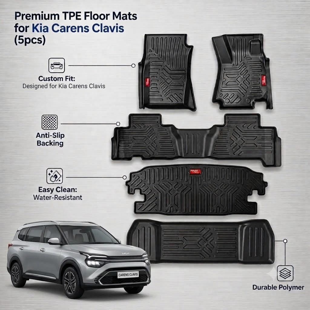 GFX Style Uniauto Tru Fit mats for Kia Carens
