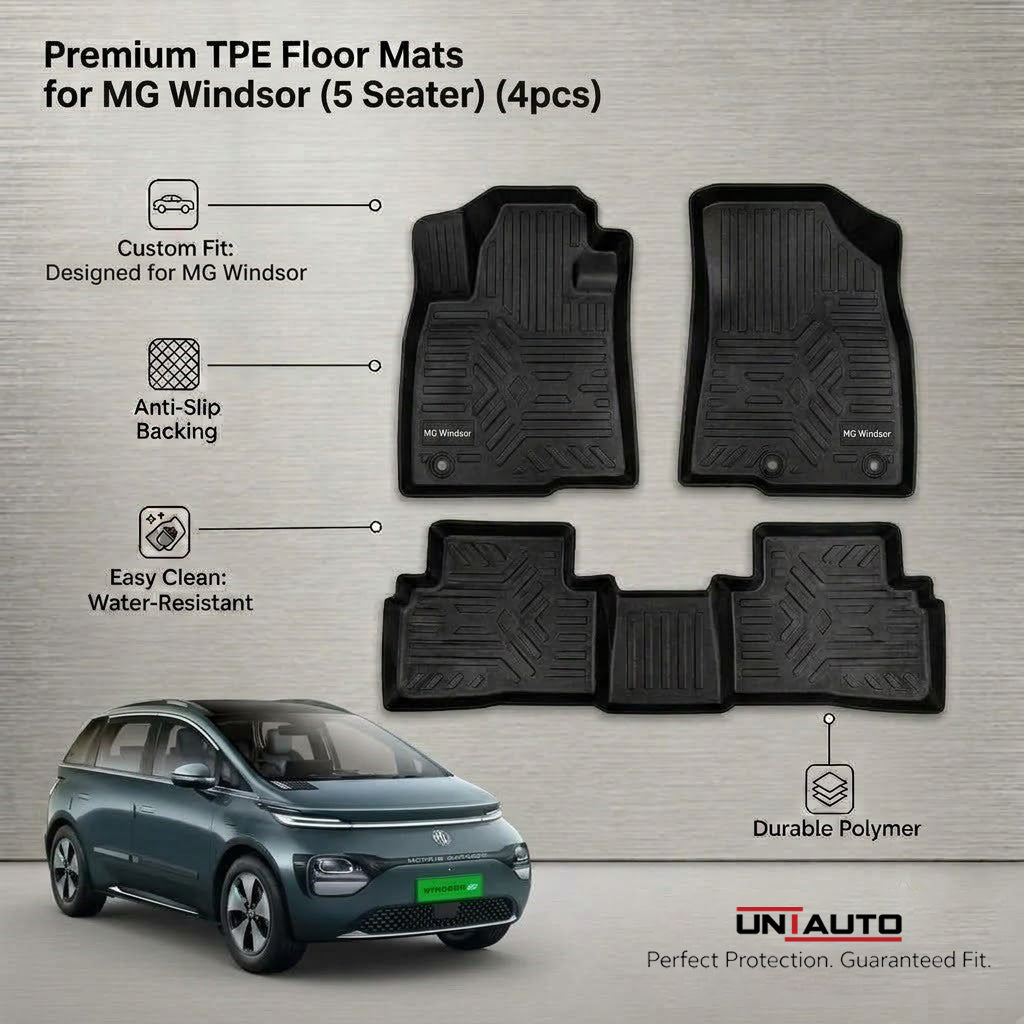 GFX Style Uniauto Tru Fit mats for MG Windsor