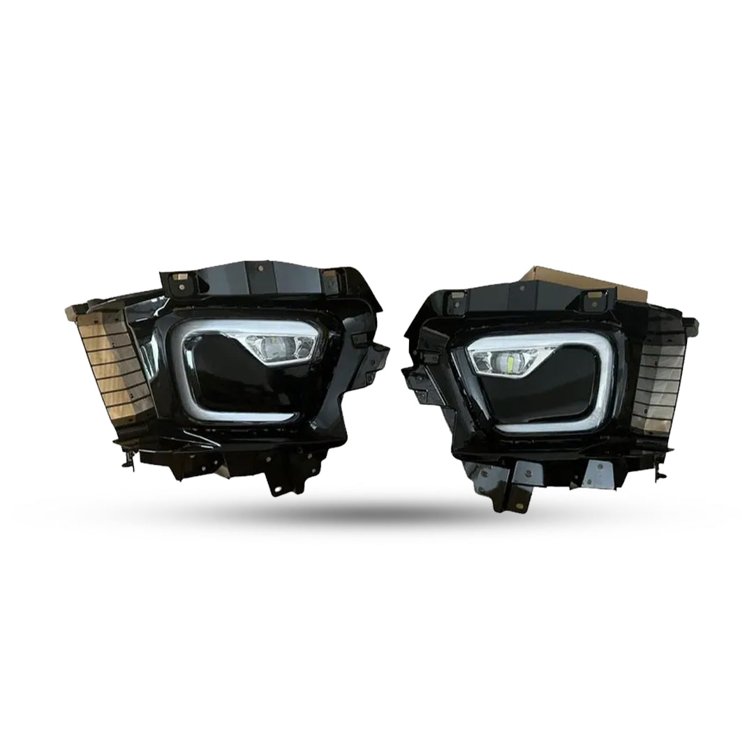 Mahindra OEM Fog Lamp with DRL For Scorpio N - 2 Fog Lamp | 2 Bezzel | 1 Wiring Harness