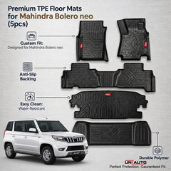 GFX Style Uniauto Tru Fit mats for Mahindra Bolero neo