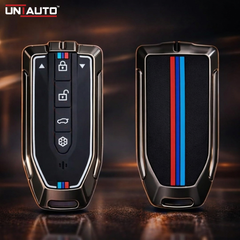 Metal Key Cover for Mahindra BE6, XEV9S, XEV9E | Zinc Alloy