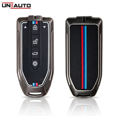 Metal Key Cover for Mahindra BE6, XEV9S, XEV9E | Zinc Alloy
