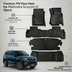سجادات GFX Style Uniauto Tru Fit لسيارة ماهيندرا سكوربيو N
