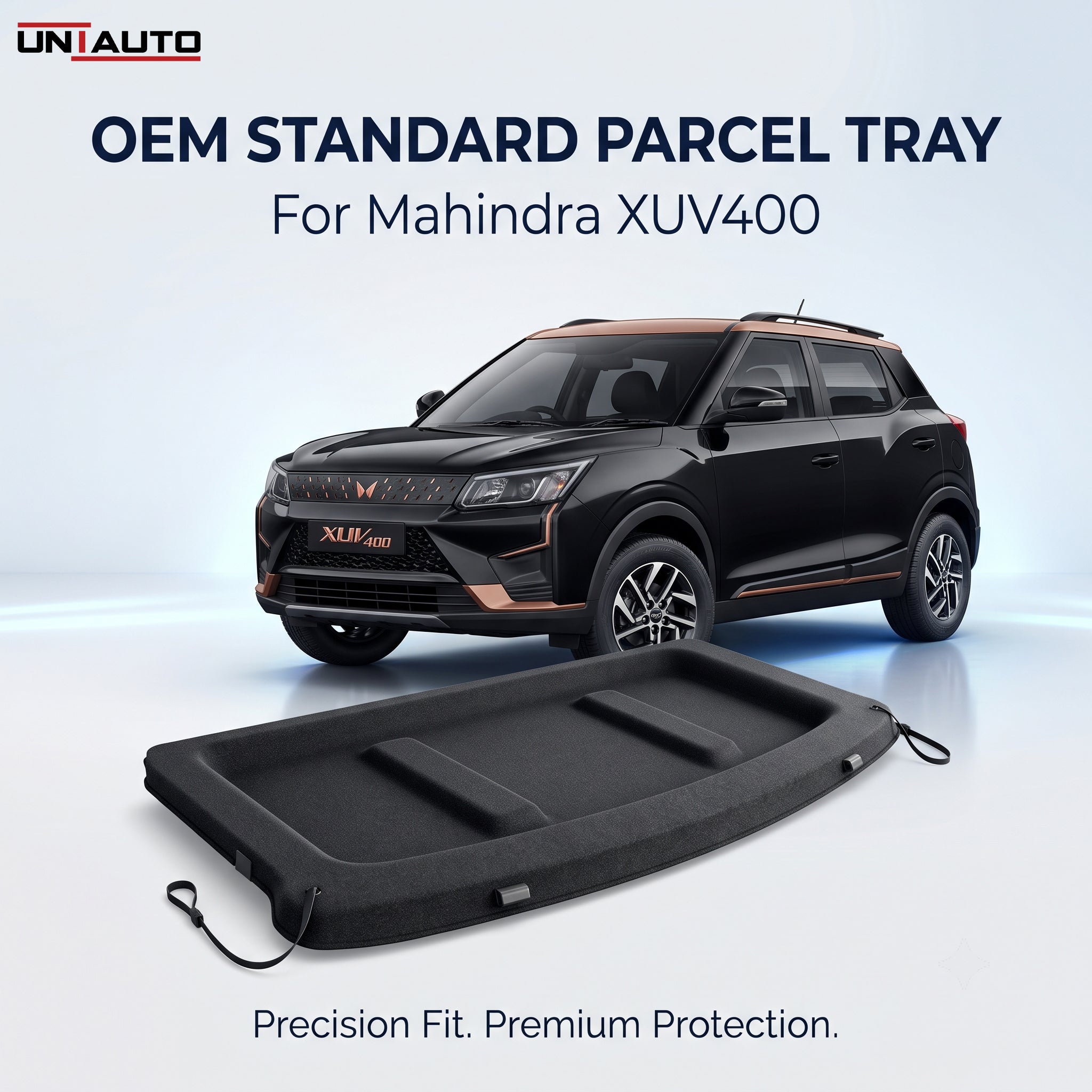رف أمتعة خلفي قياسي أصلي (OEM) لسيارة ماهيندرا XUV400