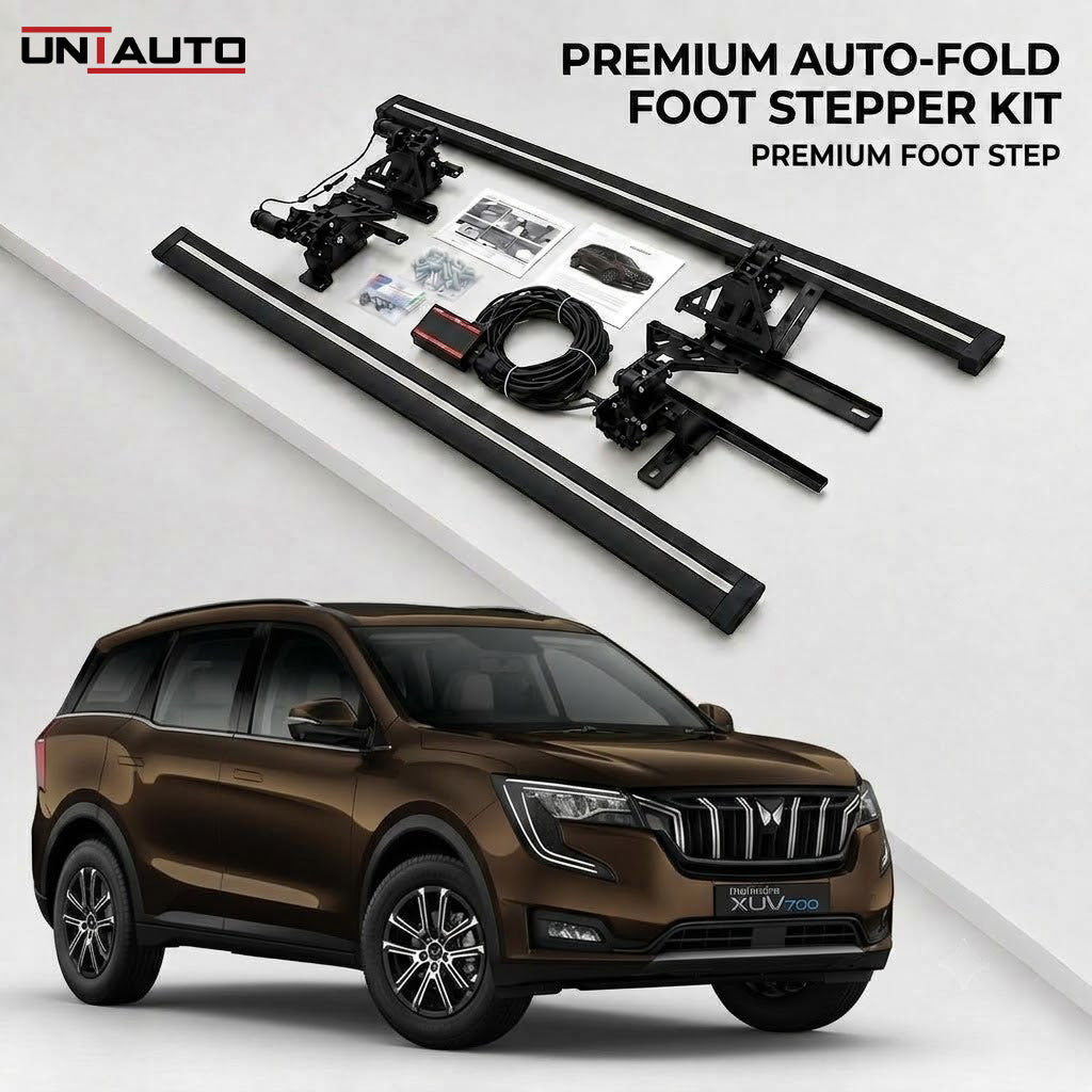 عتبة جانبية أوتوماتيكية (كهربائية) لسيارة ماهيندرا XUV700 | درج صعود أوتوماتيكي