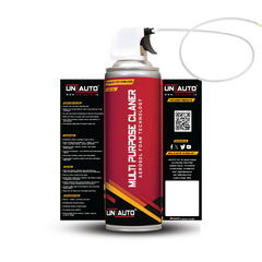 Uniauto Multipurpose Foam Cleaner - Aerosol Foam Technology (400ml) | Deep Cleans Cars interior