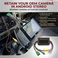 OEM Camera Attachment or Activator Coupler Harness | Run OEM Camera in Android Stereo |