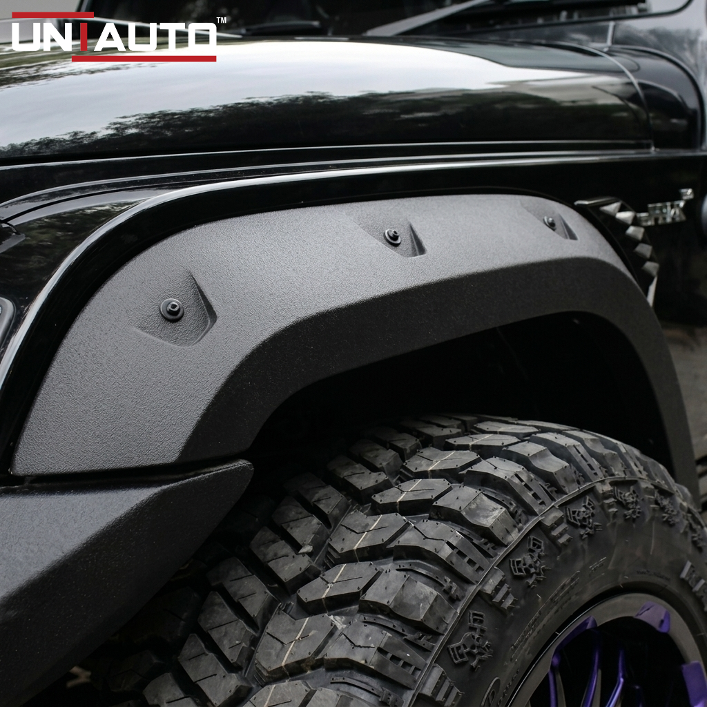 Extended Off-Road Fender Flare for Mahindra Thar 2020 (Set of 4Pcs)