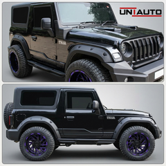 Extended Off-Road Fender Flare for Mahindra Thar 2020 (Set of 4Pcs)