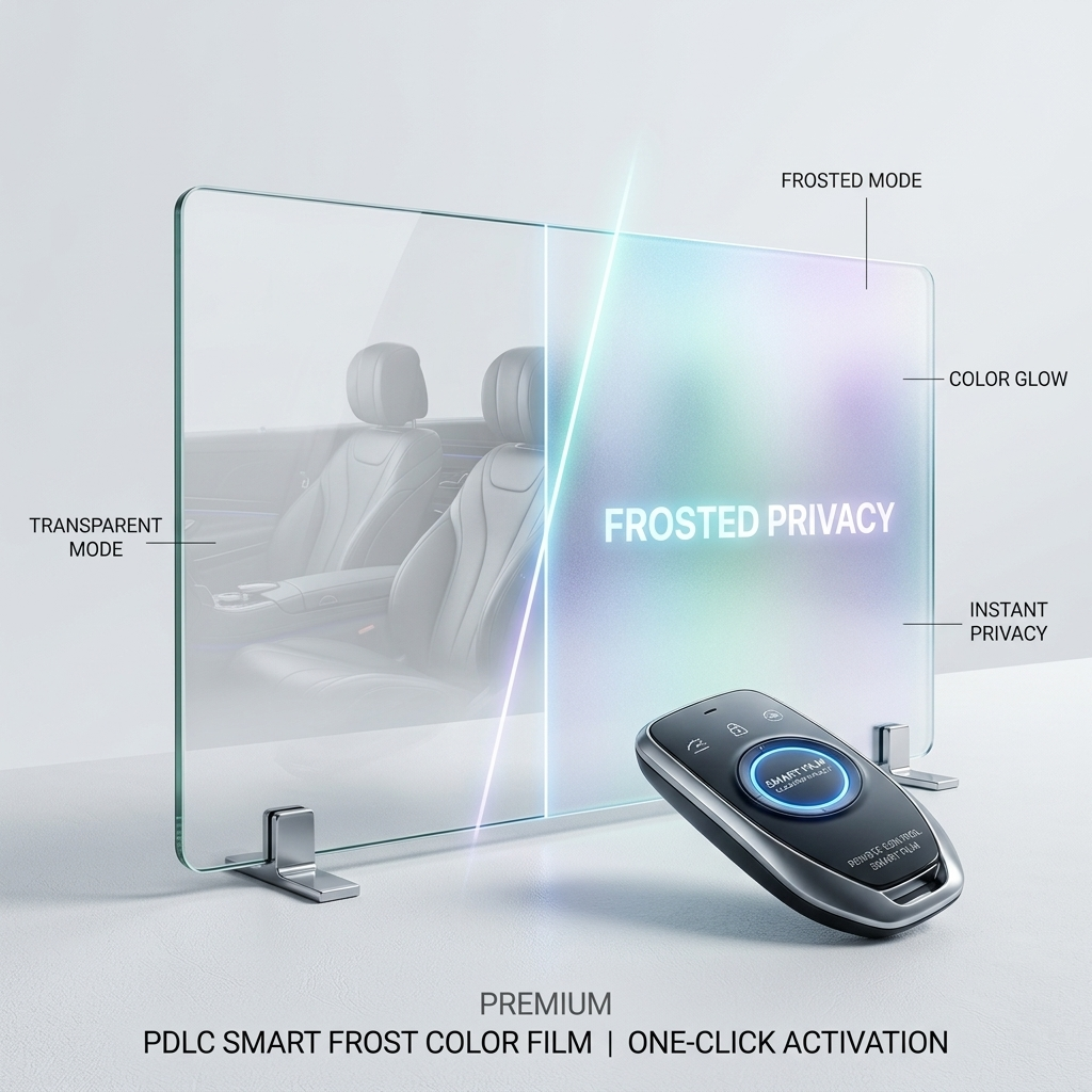 Color-Control Smart Switchable Tint – Instant Privacy Glass with Adjustable Shade Technology
