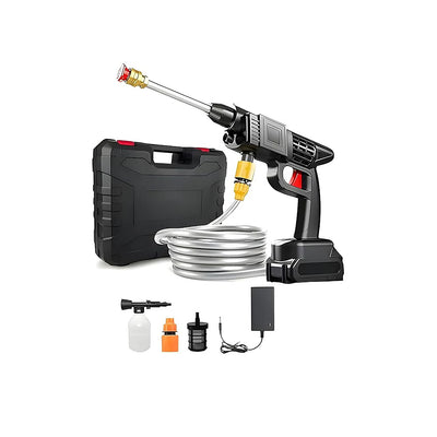 Portable Car Washer High Pressure Pump | Power Presher Car Washer Pump | Power Full Battery| Suitable All Indoor, Outdoor  & Car Cleaning & Watering