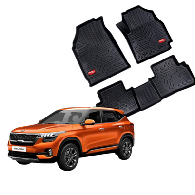 Pruvu Premium Lifelong mats for Kia Seltos 2019 onwards