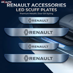 LED Footstep or Scuff Plate for All Renault Cars
