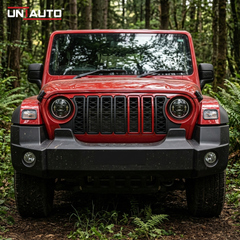 ABS Rubicon Style Front Grille for Mahindra Thar 2020-Onwards | Premium Aggressive Jeep-Inspired Design