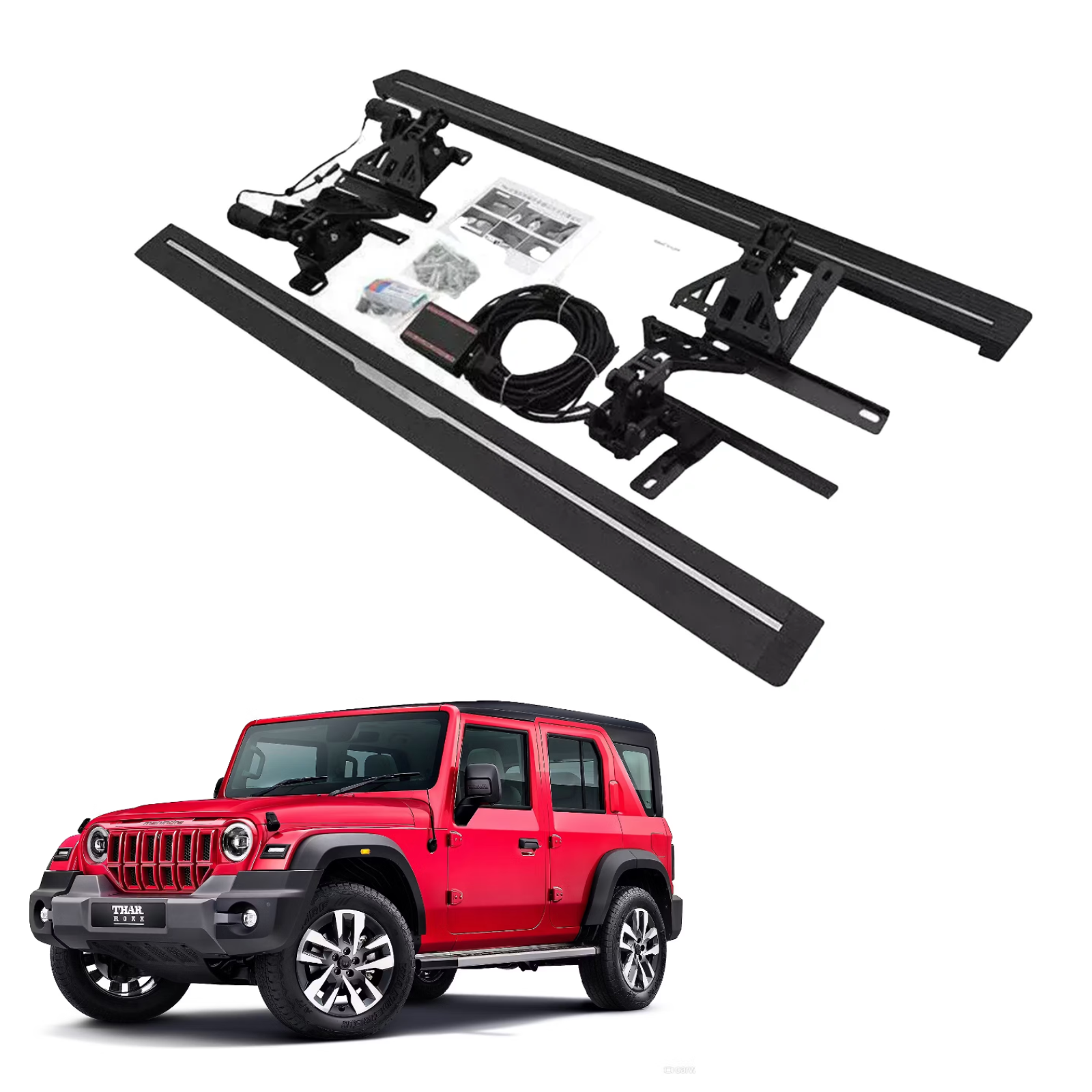 Automatic Side Step (Electric) For Mahindra Thar Roxx | Automatic Foot Step