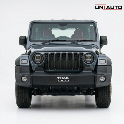 ABS Rubicon Style Front Grille for Mahindra Thar ROXX | Premium Aggressive Jeep-Inspired Design
