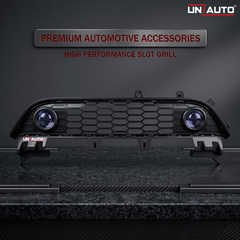 3 Inch Projector Foglamp Slot Lower Grill for Mahindra Scorpio N | Direct Fit Lower Bumper Fog Lamp Mount