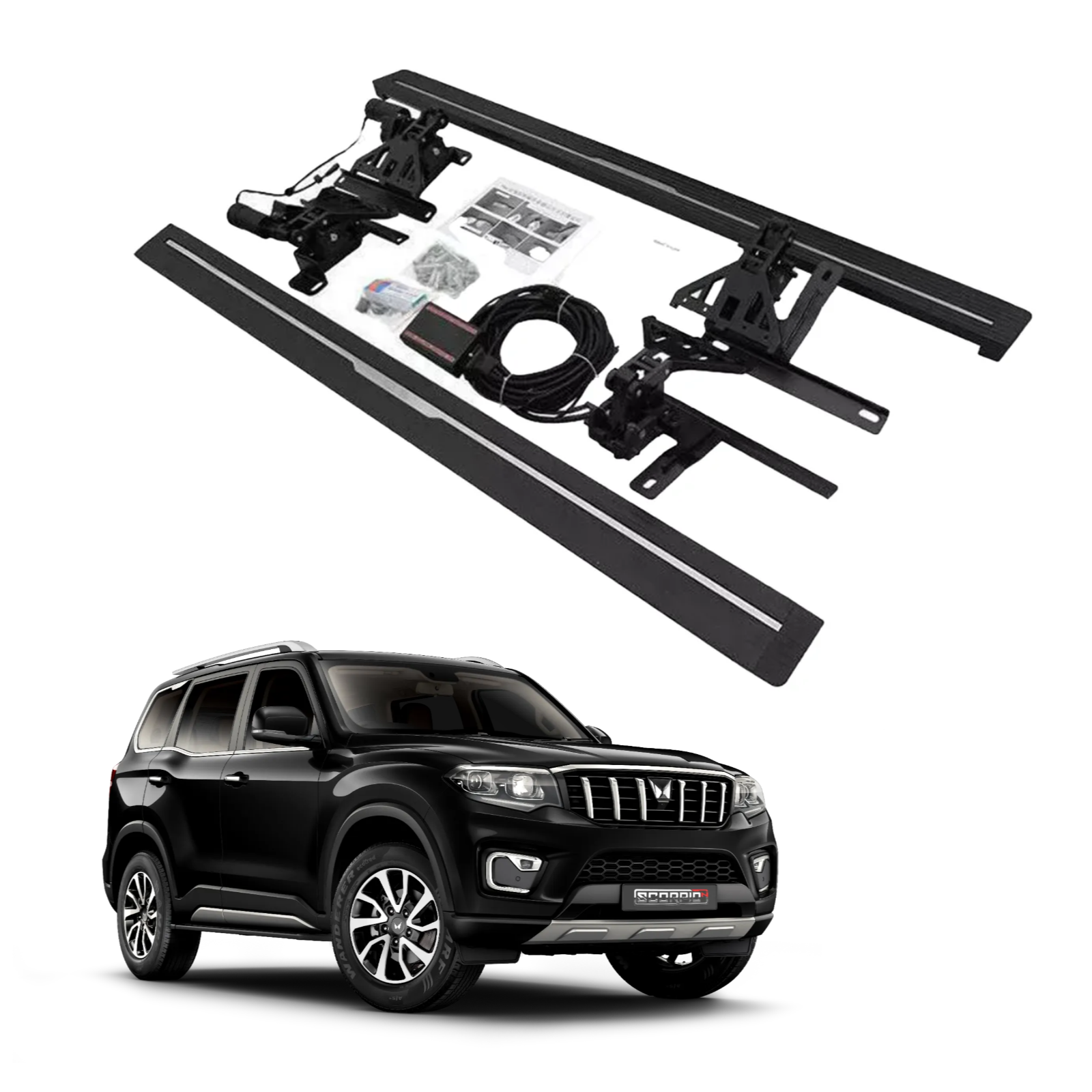 Automatic Side Step (Electric) For Mahindra Scorpio N | Automatic Foot Step