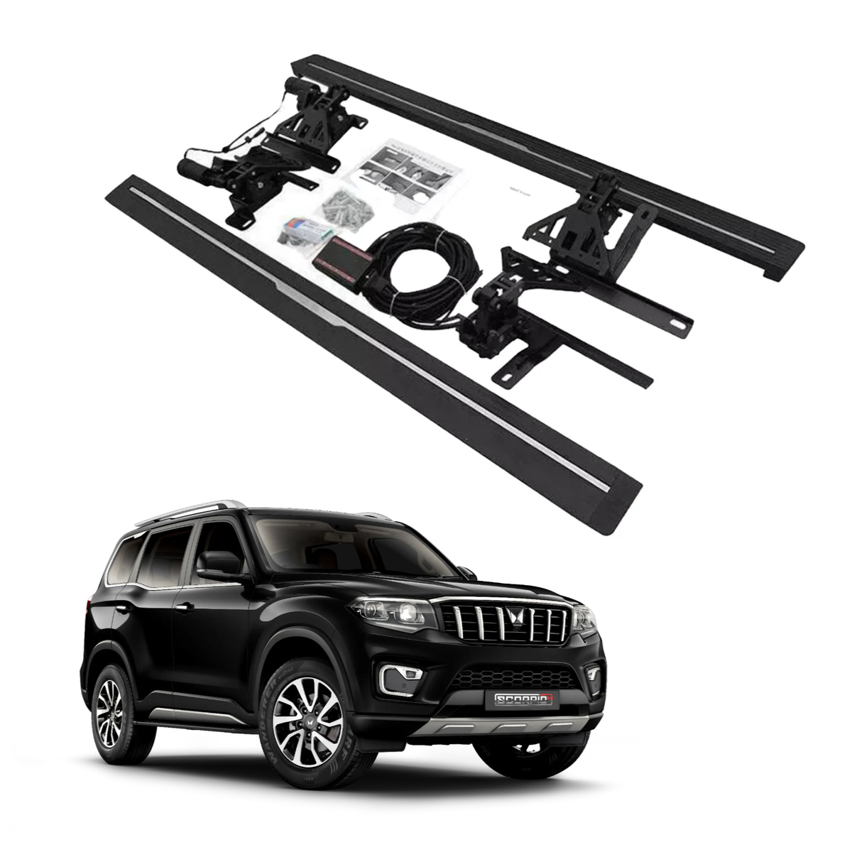 Automatic Side Step (Electric) For Mahindra Scorpio N | Automatic Foot Step
