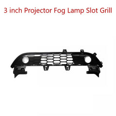 3 Inch Projector Foglamp Slot Lower Grill for Mahindra Scorpio N | Direct Fit Lower Bumper Fog Lamp Mount