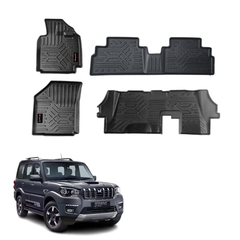 GFX Style Uniauto Tru Fit mats for Mahindra Scorpio Classic
