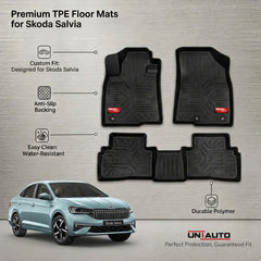 GFX Style Uniauto Tru Fit mats for Skoda Salvia