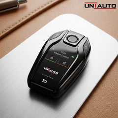 Uniauto Smart Universal Touch Car Key | USB Rechargeable Key with Display & Proximity Lock