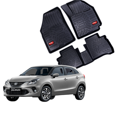 GFX Style Pruvu Premium Tru Fit mats for Toyota Glanza 2019 onwards