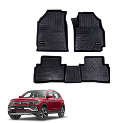 GFX Style Uniauto Tru Fit mats for Volkswagen Taigun