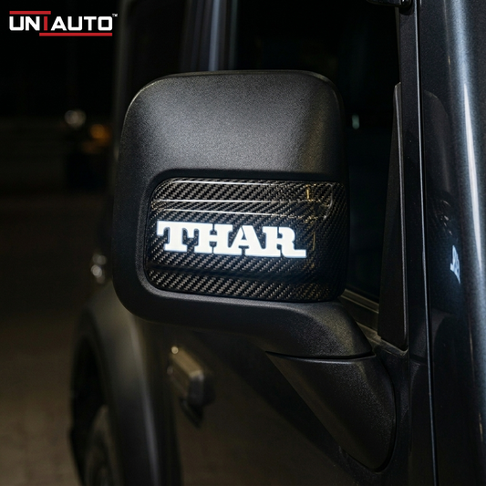 ORVM Cover with DRL & Matrix Style Turn Indicator for Mahindra Thar & Thar Roxx