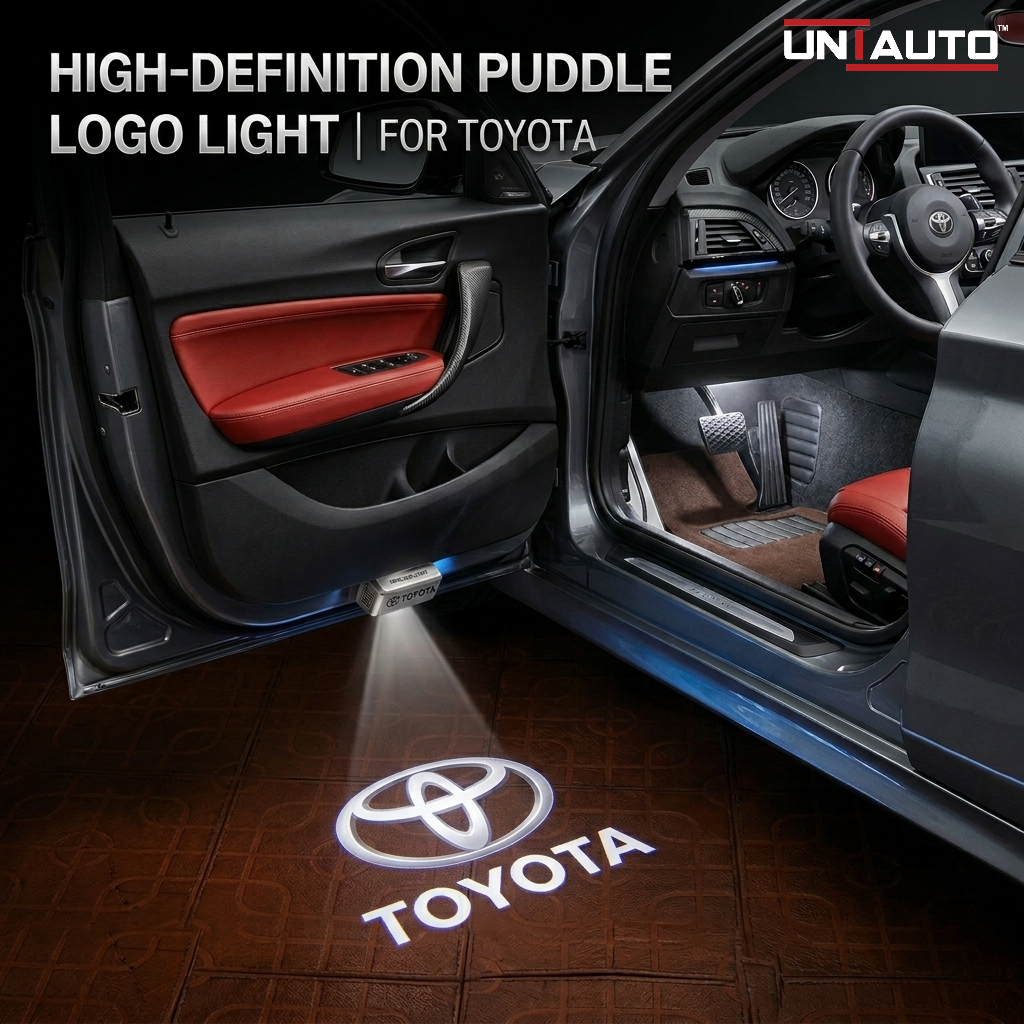 Shadow Light For Car | Plug N+ Play |Shadow/Ghost Light Projector for Car Door | Pack of 2