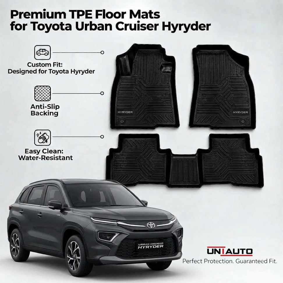 GFX Style Uniauto Tru Fit mats  for Toyota Urban Cruiser Hyryder