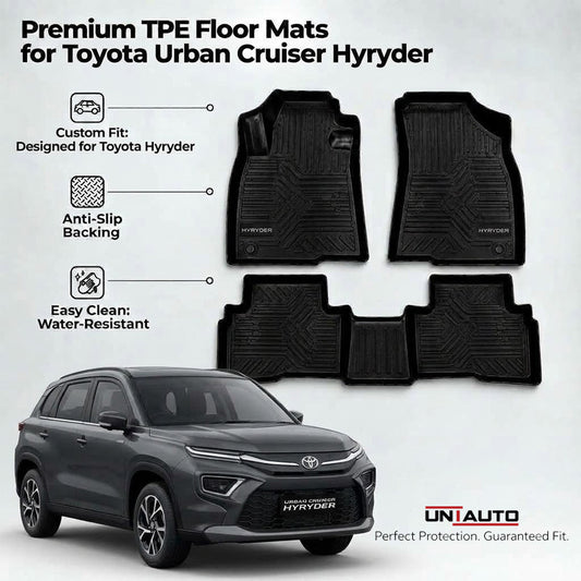 GFX Style Uniauto Tru Fit mats  for Toyota Urban Cruiser Hyryder