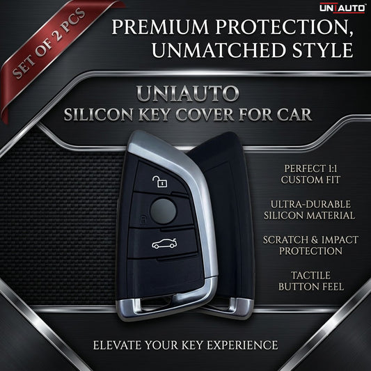 UNIAUTO SILICON KEY COVER FOR BMW