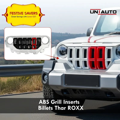 ABS Premium Plastic Billets or Grill inserts for Thar Roxx grill