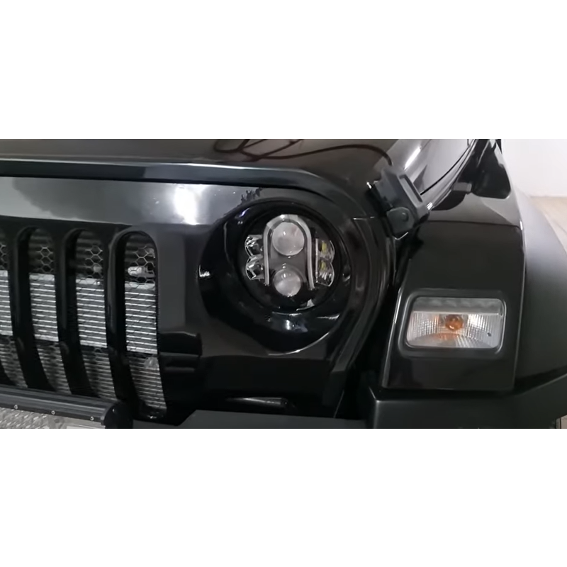 LED U Style Headlight for Mahindra Thar 2020 - Uniauto