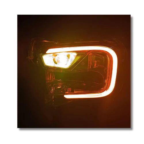 Mahindra OEM Fog Lamp with DRL For Scorpio N - 2 Fog Lamp | 2 Bezzel | 1 Wiring Harness