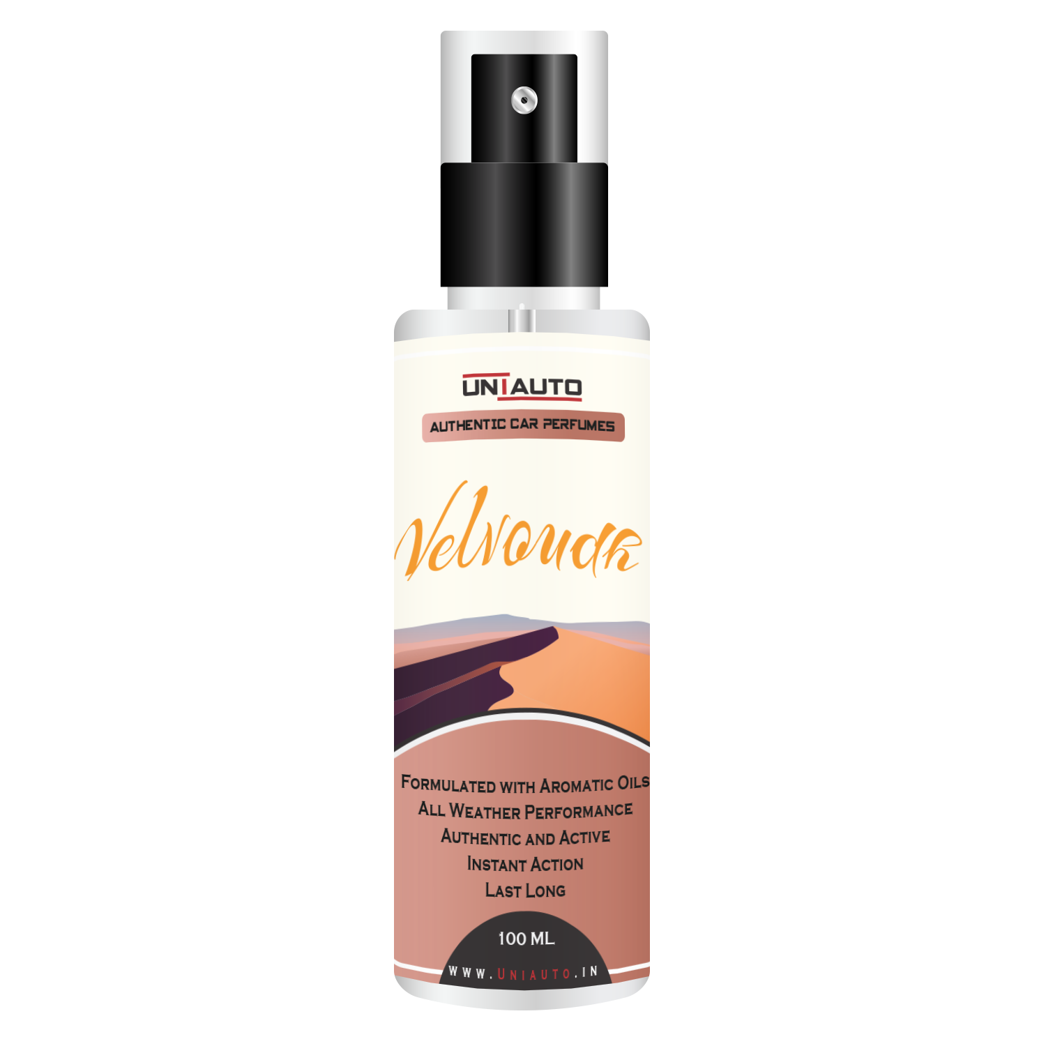 Uniauto Velvoudh – Authentic Car Perfume for a Luxurious & Lasting Aroma - 100ml