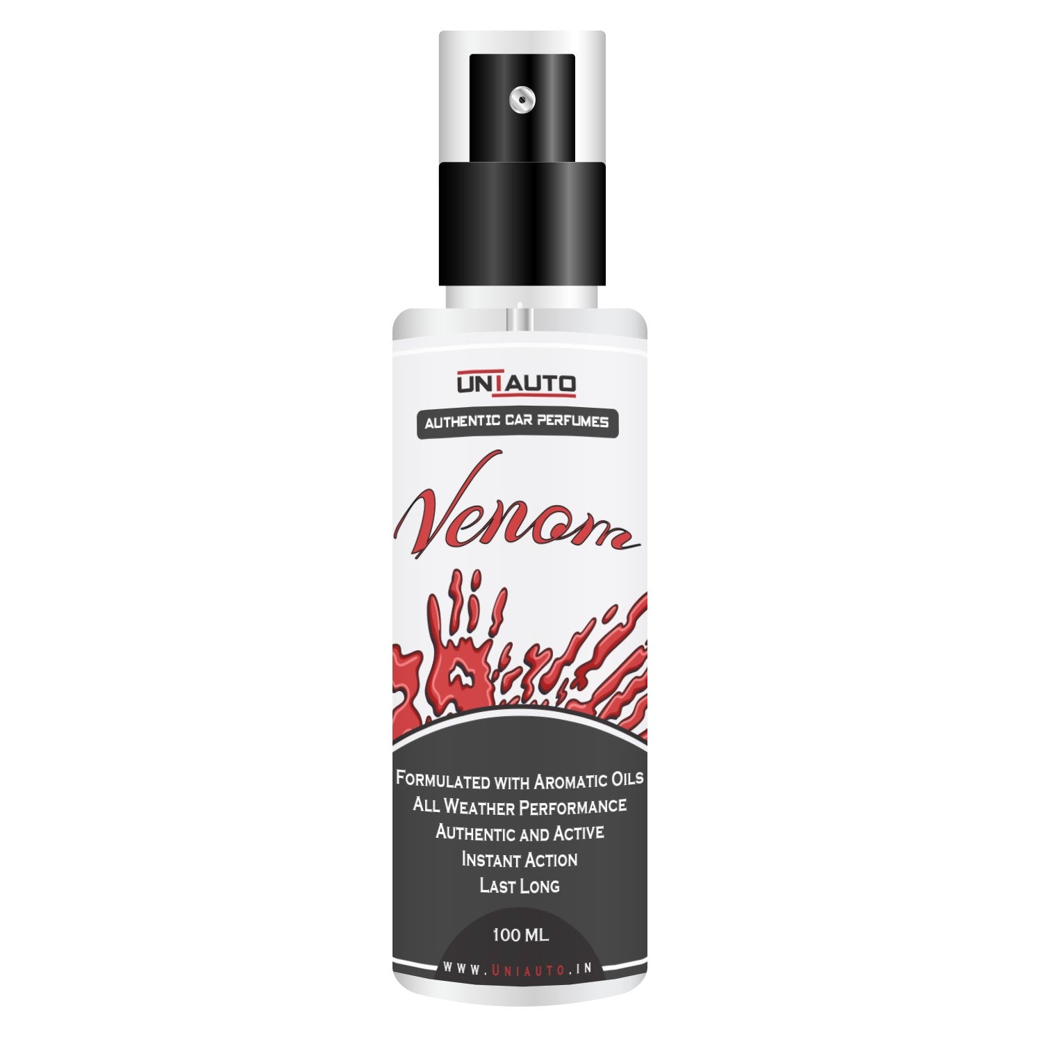 Uniauto Venom – Authentic Car Perfume, Unleash the Power of Intensity - 100ml