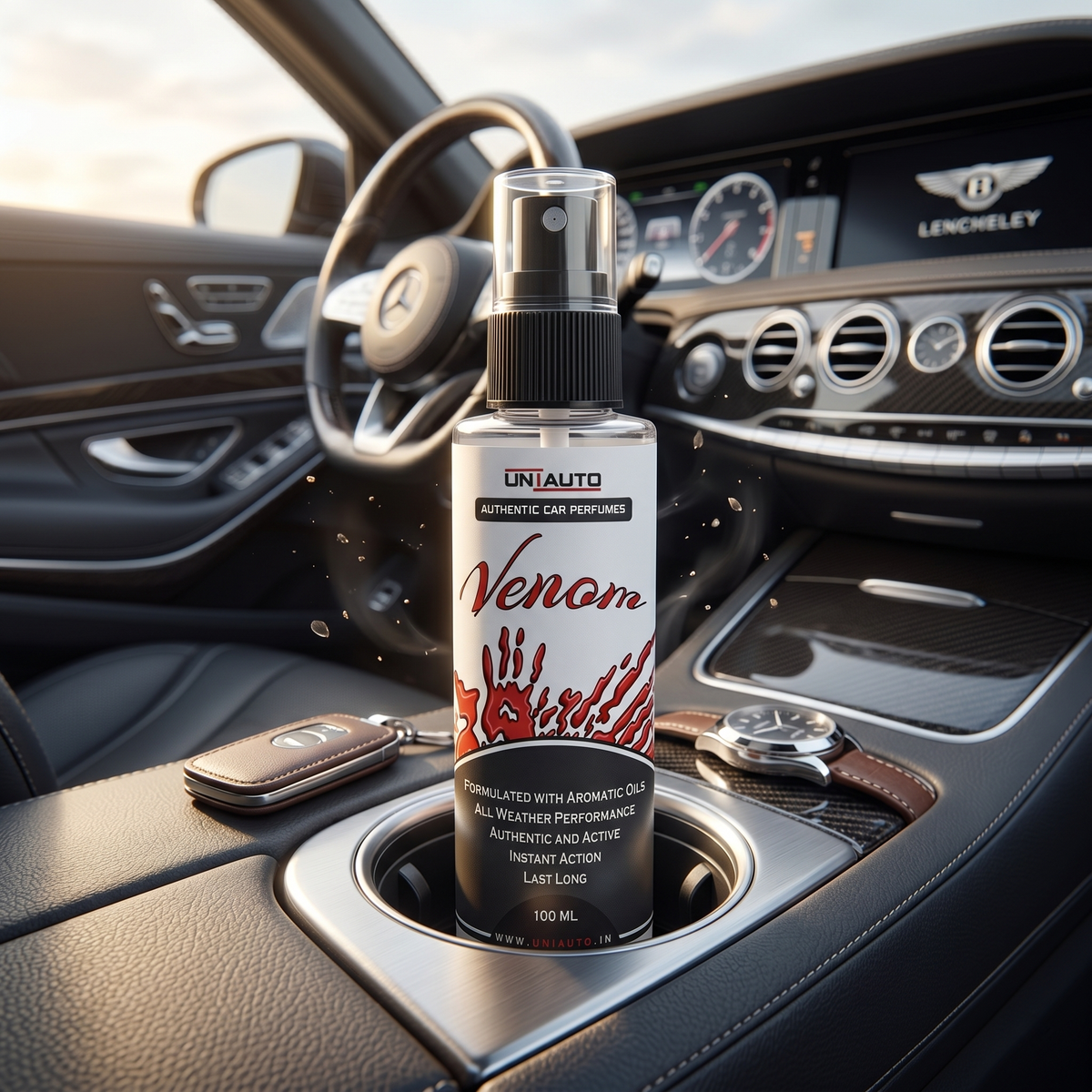 Uniauto Venom – Authentic Car Perfume, Unleash the Power of Intensity - 100ml