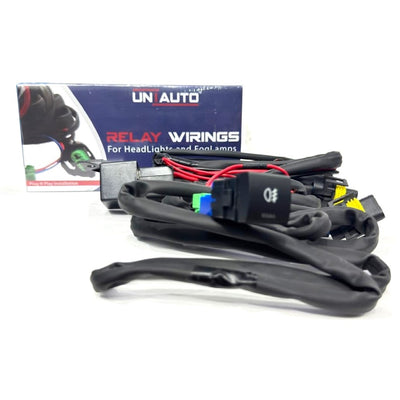 OEM Type Plug n Play Suzuki Fog Lamp wiring with OEM Switch for All Maruti Suzuki Cars