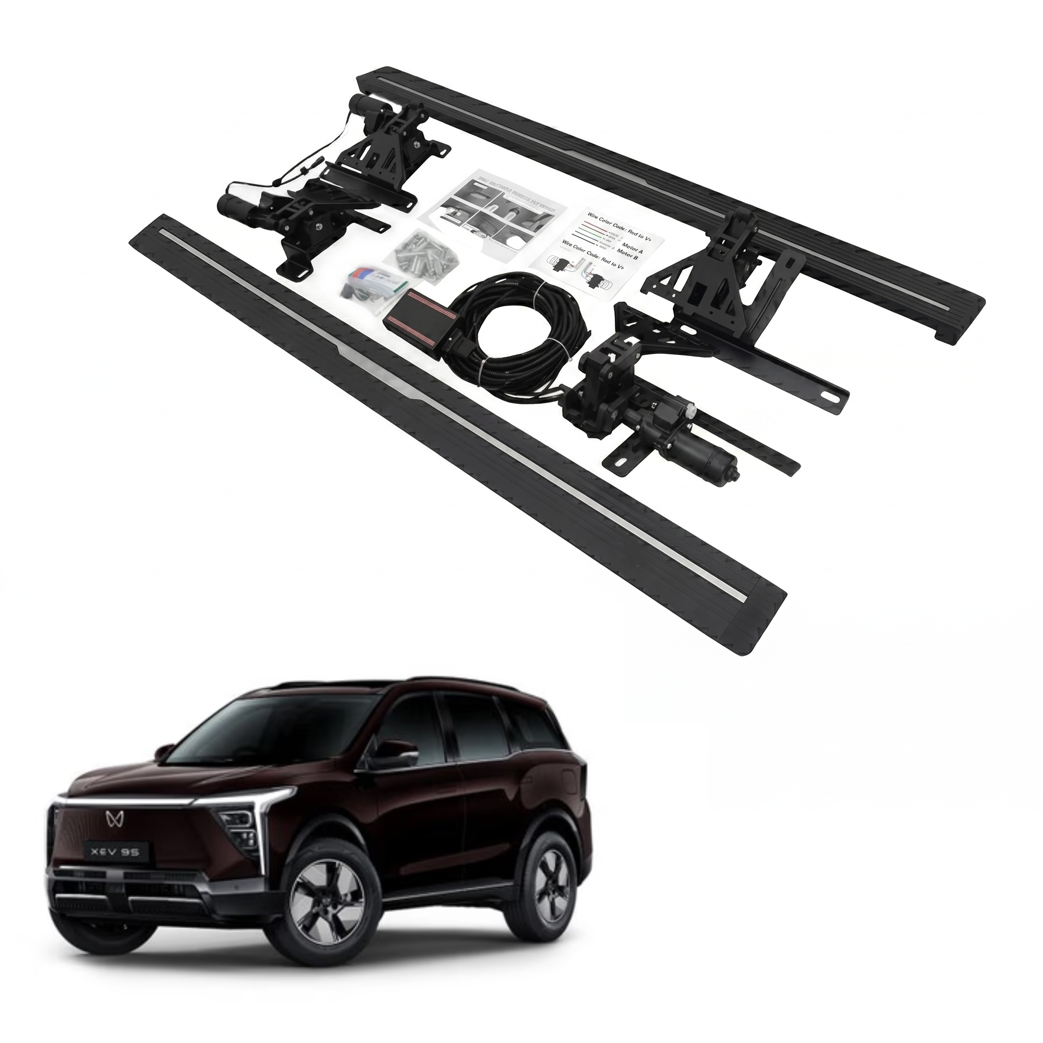 Automatic Side Step (Electric) For Mahindra XEV9S | Automatic Foot Step